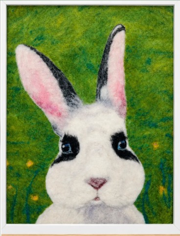 Retrato de conejo