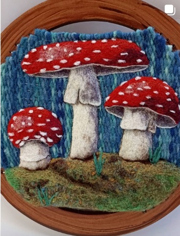 Cuadro de hongos