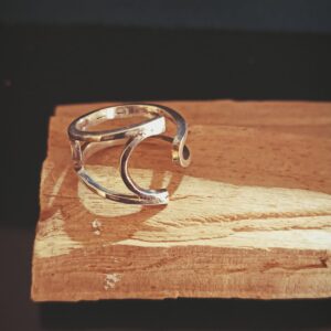 Anillo Torre Eiffel plata 950