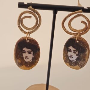 Pendientes Atracy  "La Dama Dorada"